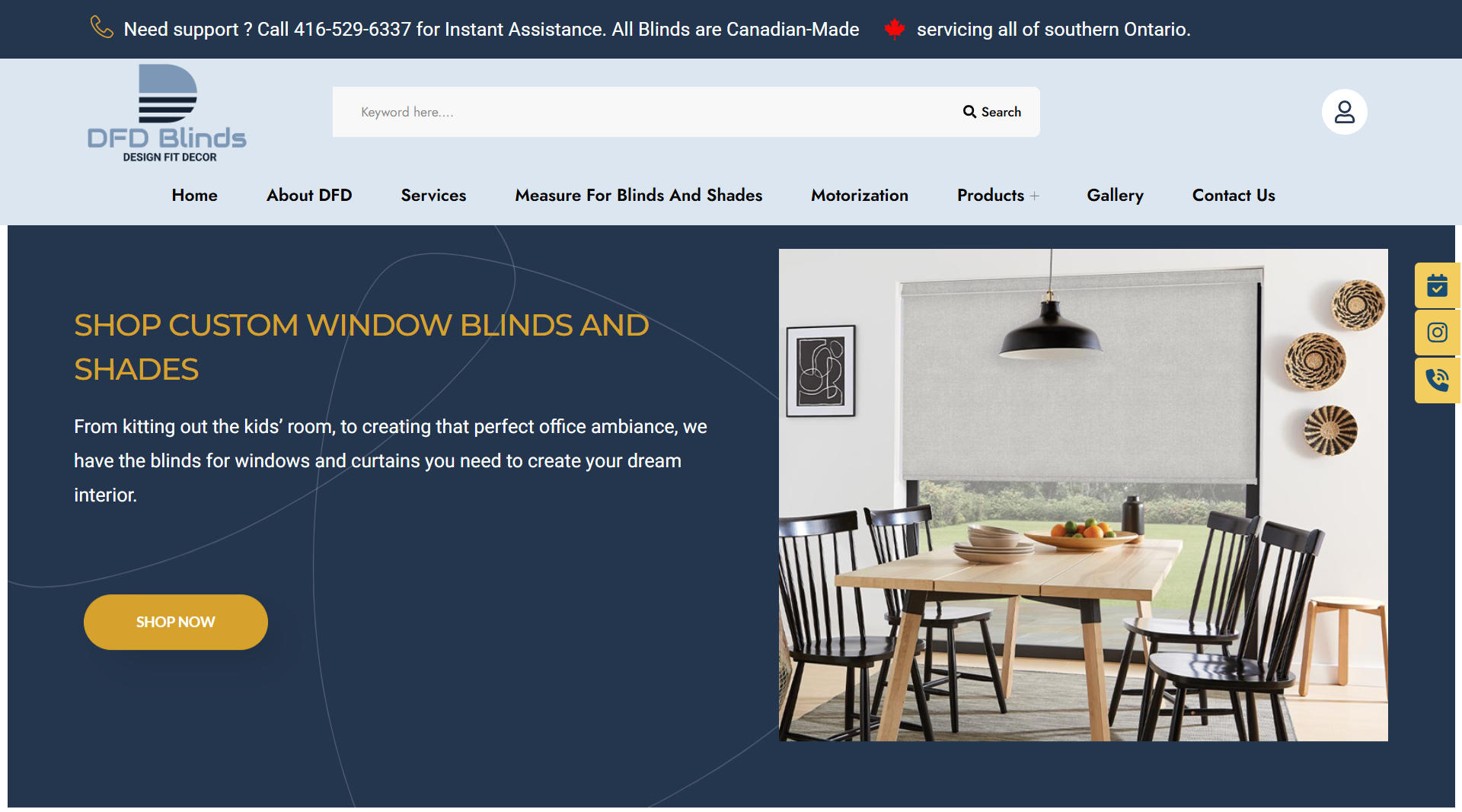 FireShot Capture 024 - Affordable Roller Shades & Blackout Blinds for Windows - DFD Blinds_ - [dfdblinds.ca]